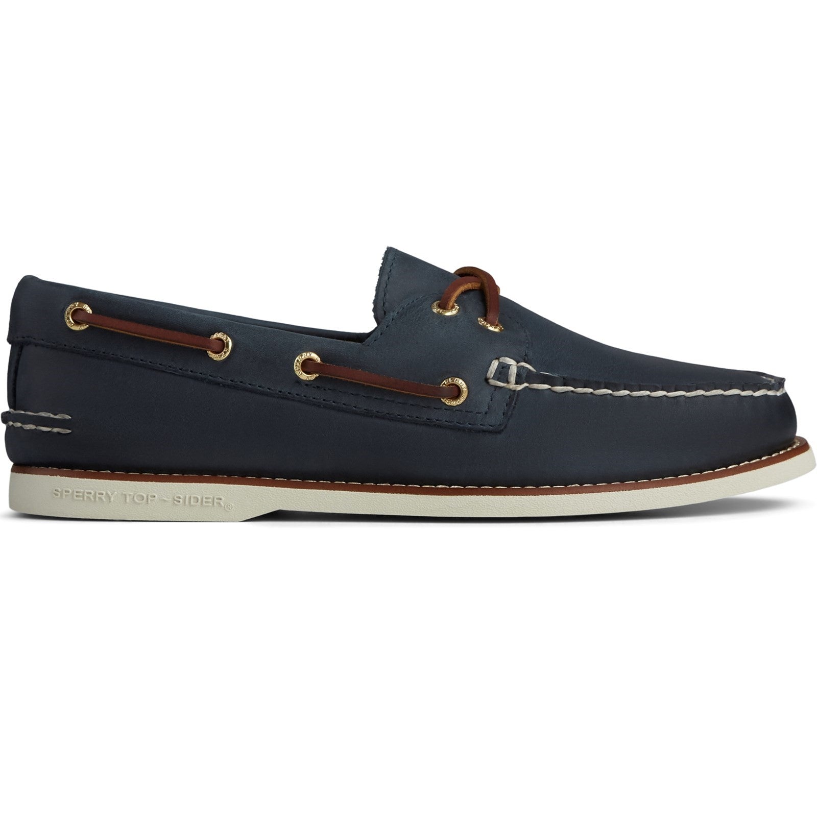 Autentica Scarpa Da Barca Originale A 2 Occhielli Marrone Chiaro 2 Autentica Scarpa Da Barca Originale A 2 Occhielli Marrone Chiaro 2