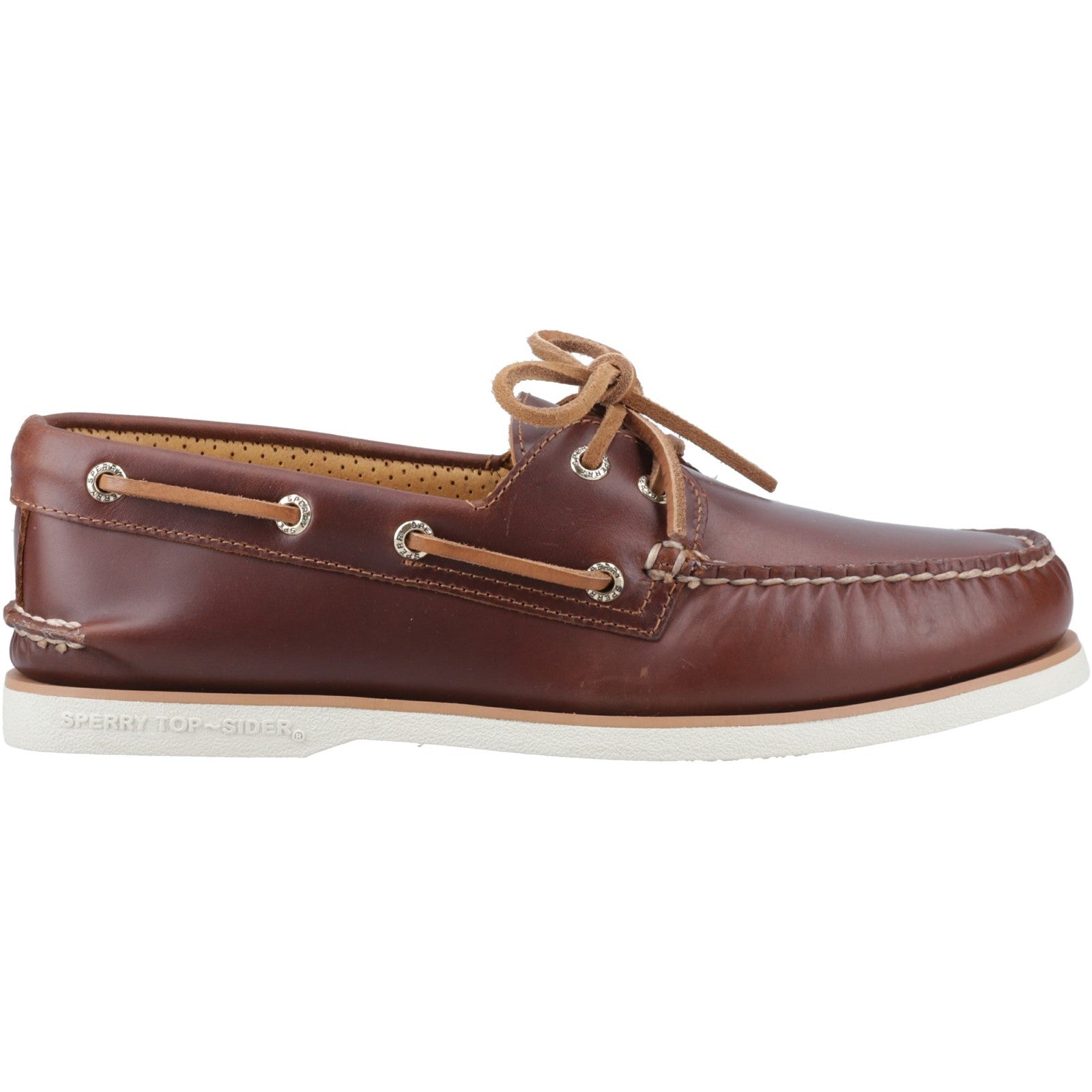 Authentic Gold Cup Boat Shoe Tan