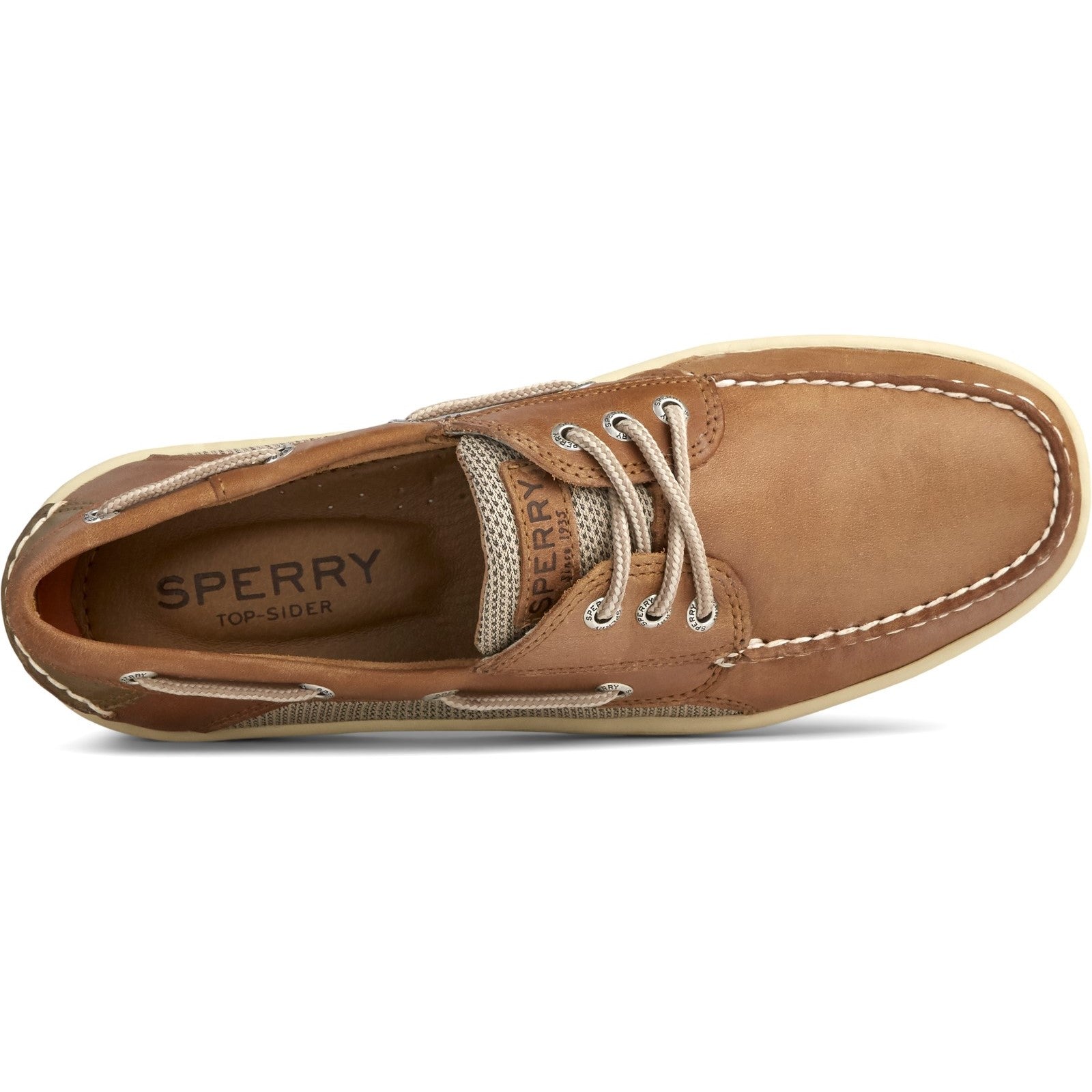 Billfish 3 Eye Boat Shoe Tan