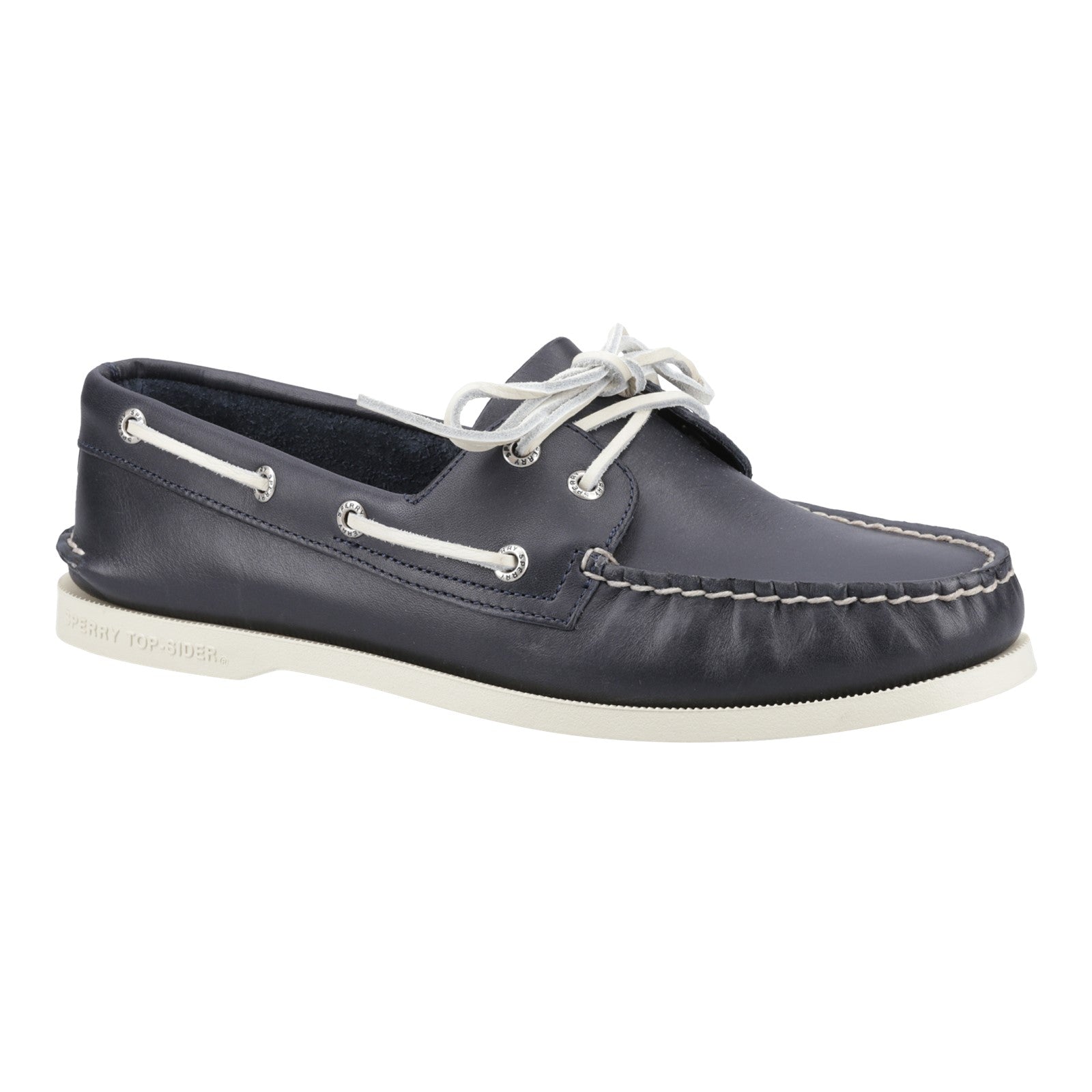 Authentic 2 Eye Boat Shoe Navy