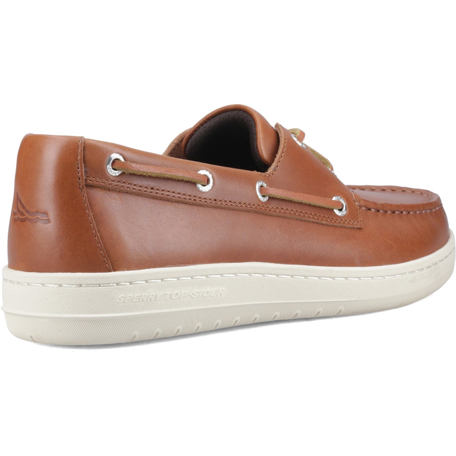 Strake 2-Eye Boat Shoe Dark Brown