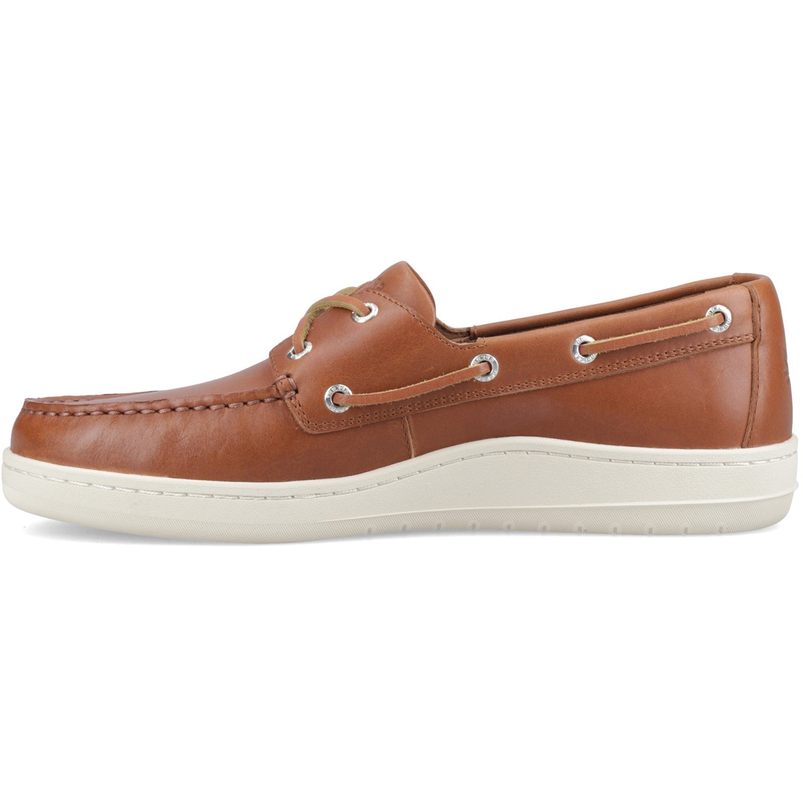 Strake 2-Eye Boat Shoe Dark Brown