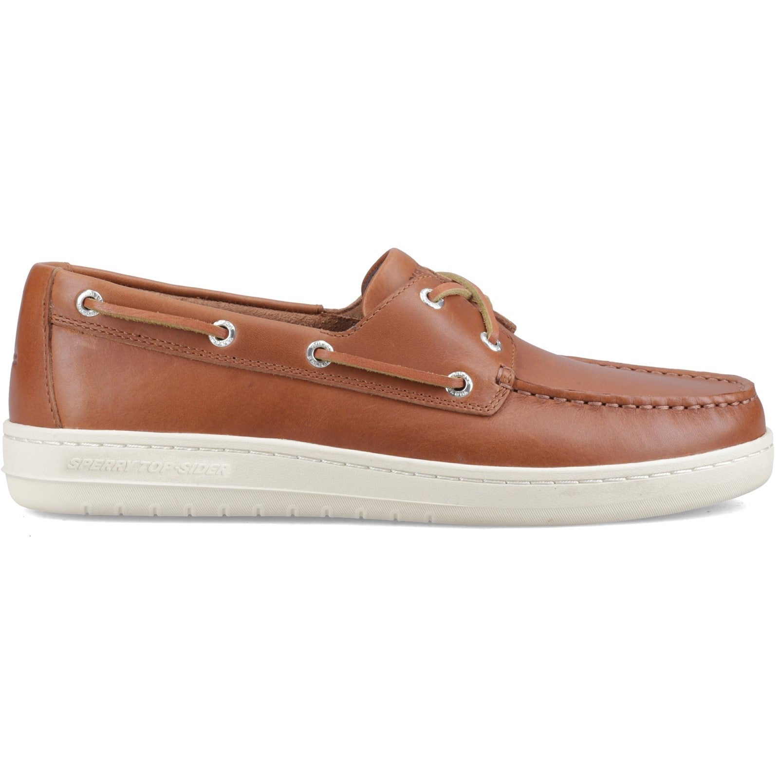 Strake 2-Eye Boat Shoe Dark Brown