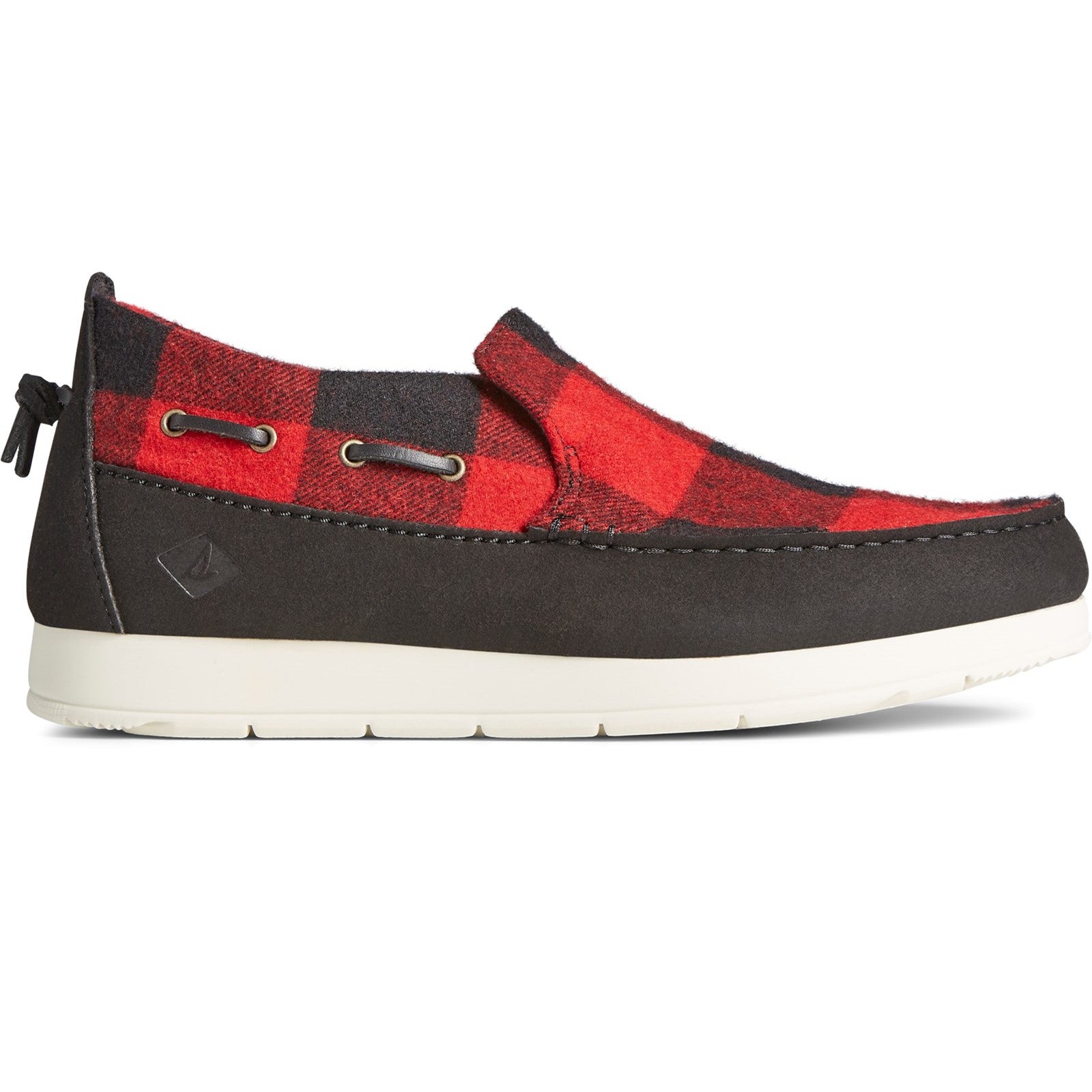 Men's Sperry Red Moc-Sider Buffalo Check Shoes – SperryUK