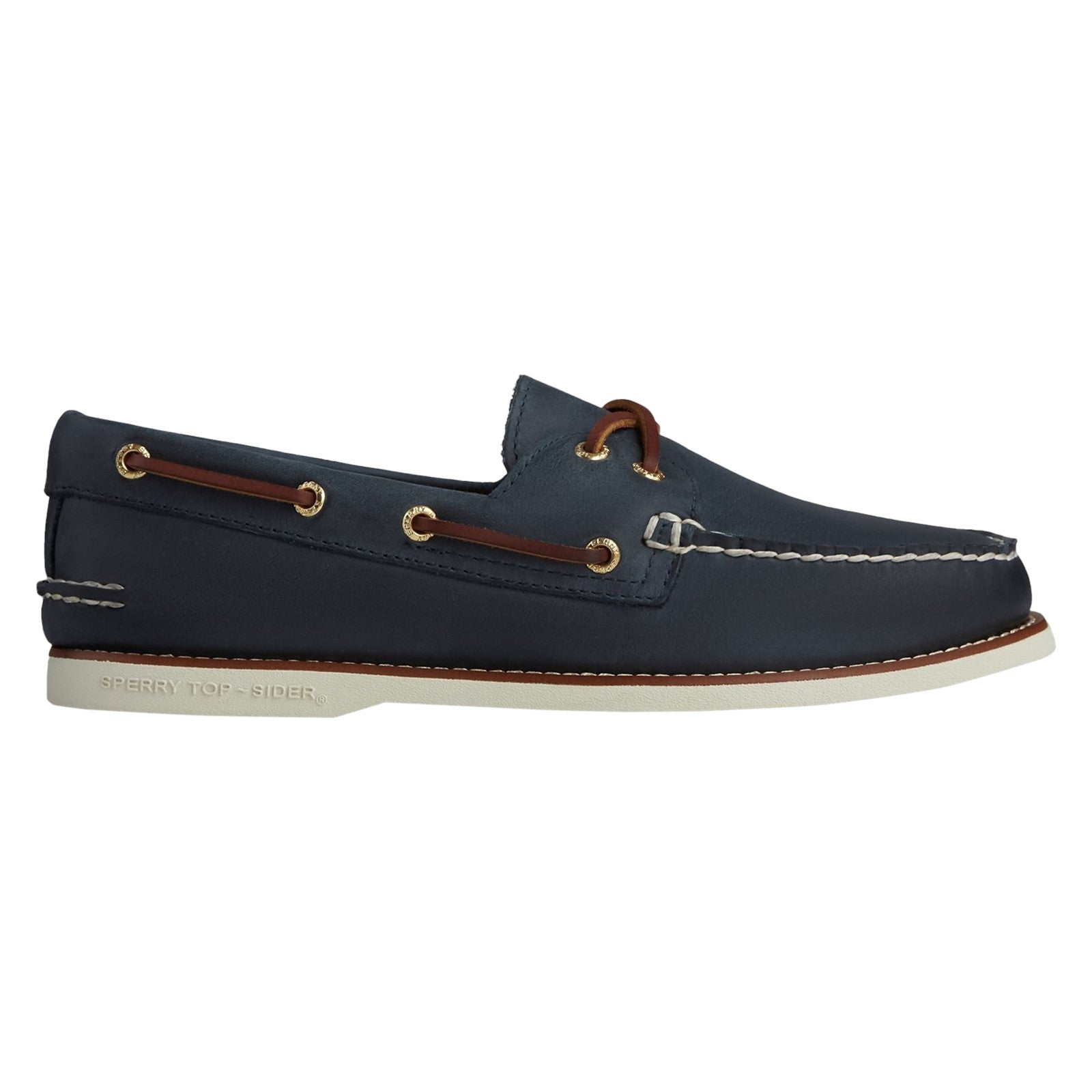 Gold Cup Authentic 2 Eye Boat Shoe Navy