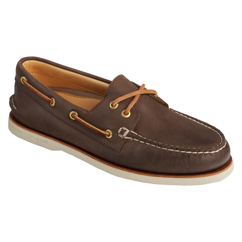 Men s Sperry Brown Gold Cup Authentic Original Boat Shoe SperryUK