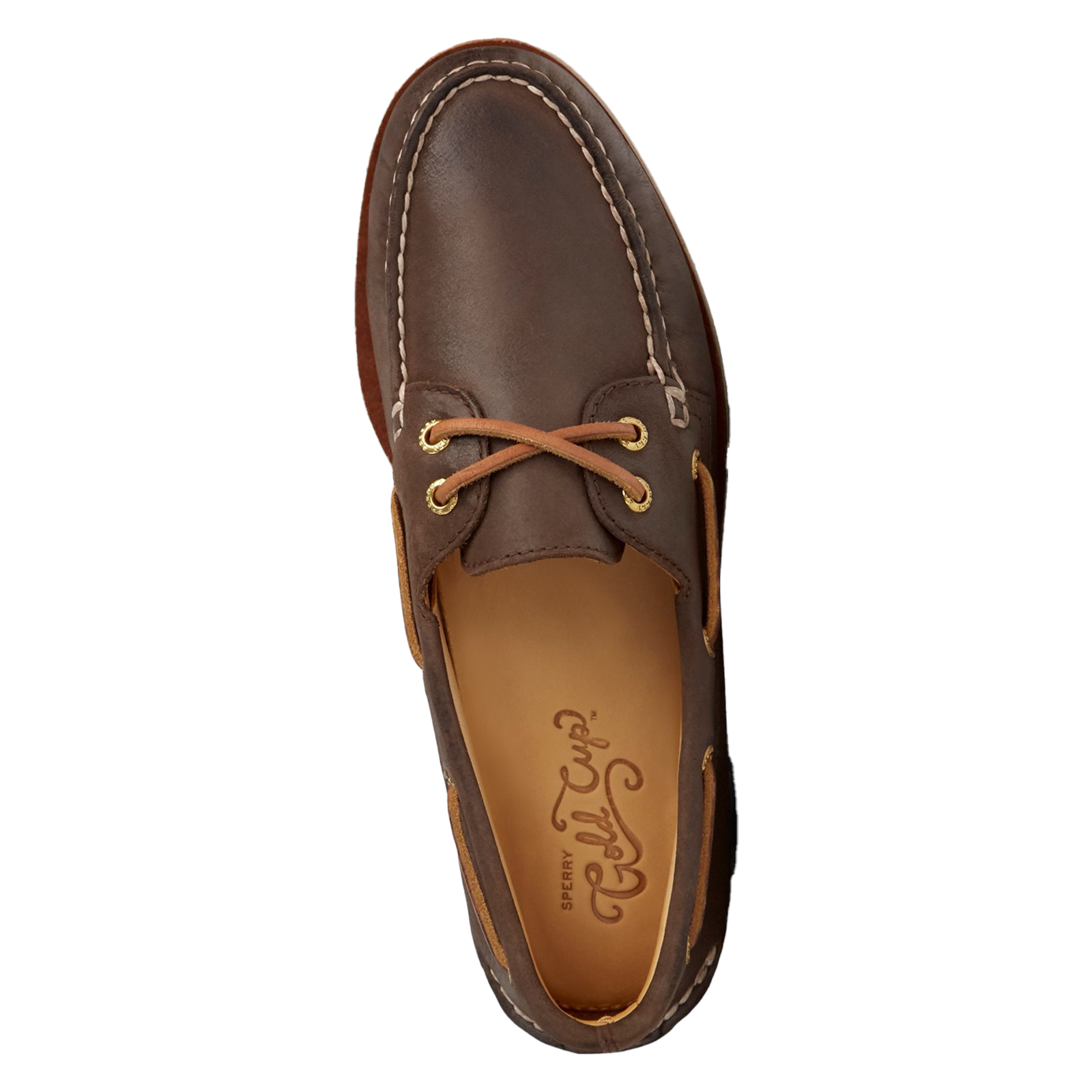 Gold Cup Authentic Original Boat Shoe Brown