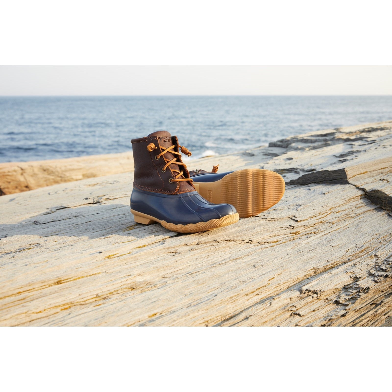 Saltwater Duck Weather Boot Tan