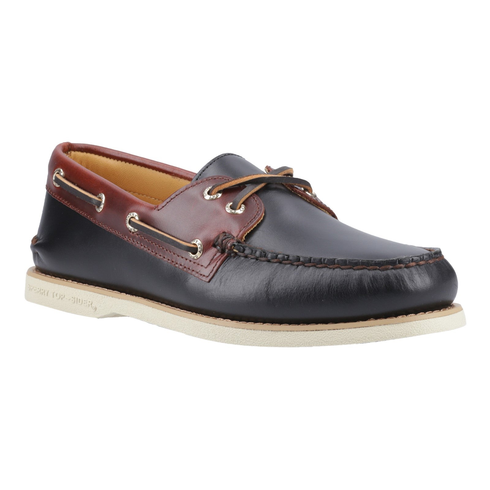Gold Cup Authentic 2 Eye Boat Shoe Black