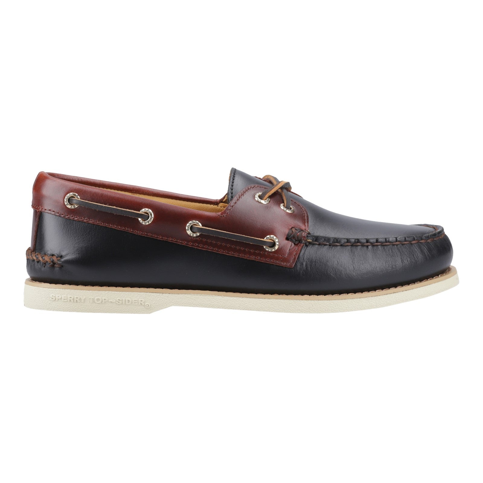 Authentic Gold Cup Boat Shoe Black