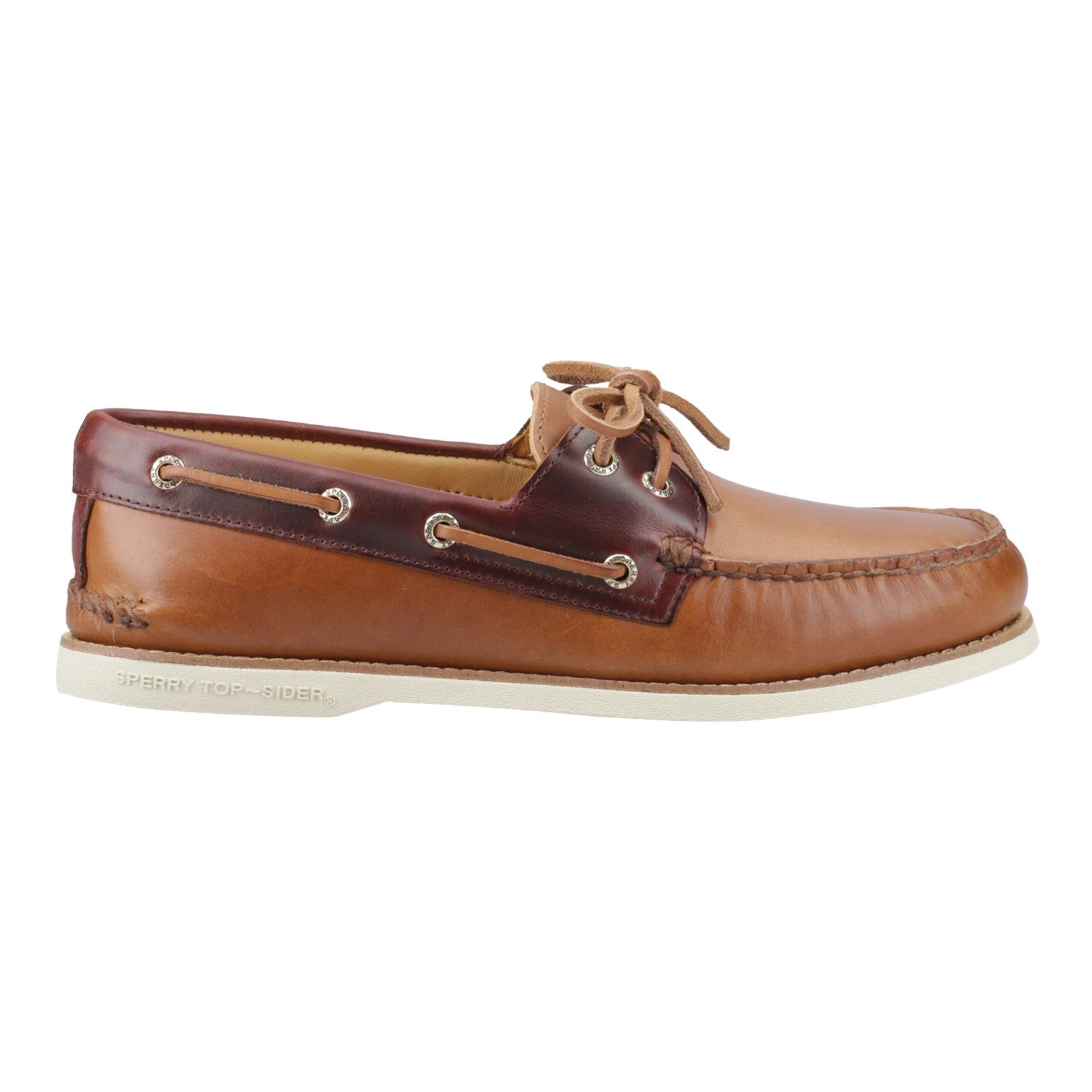 Authentic Gold Cup Boat Shoe Tan