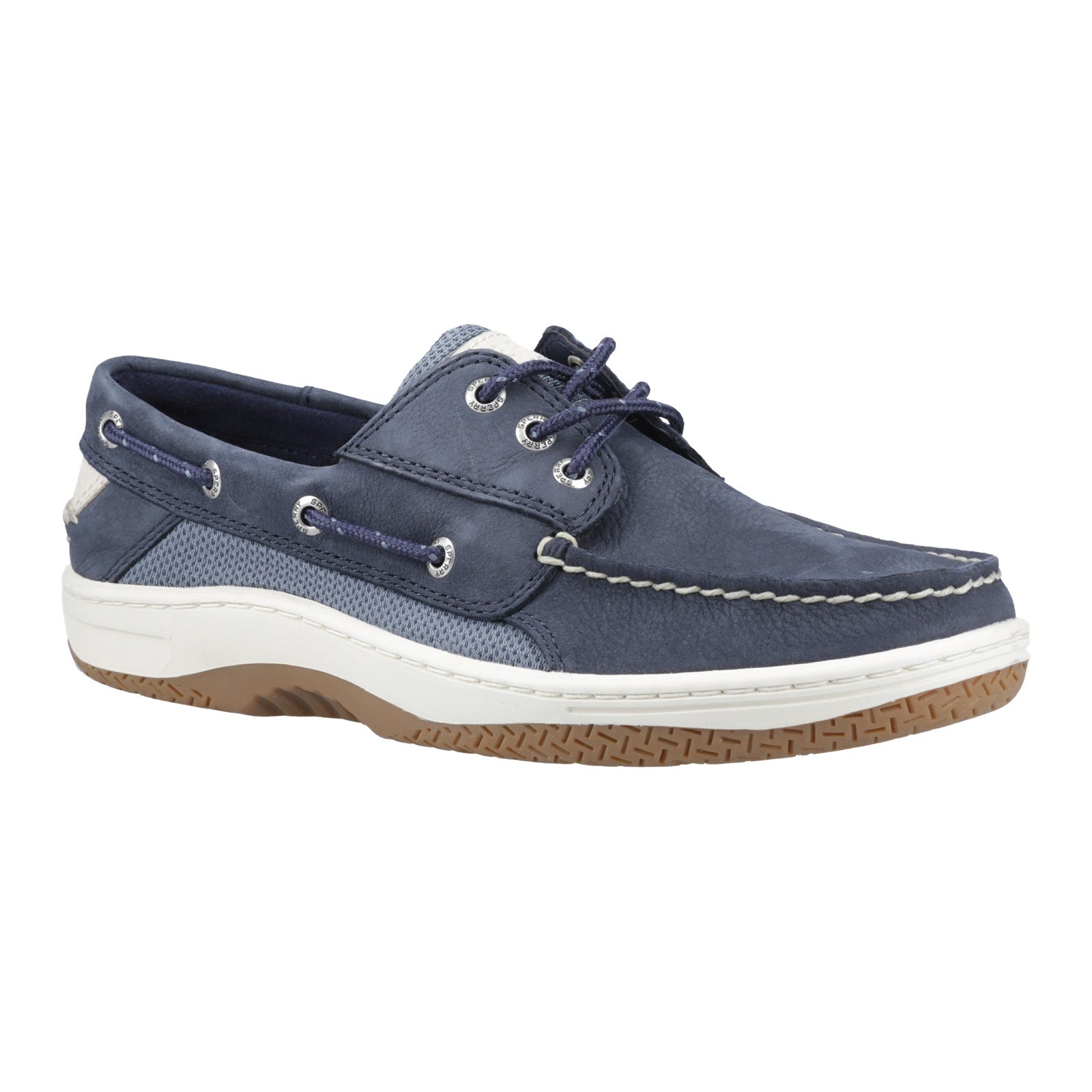 Billfish 3 Eye Boat Shoe Wide Navy
