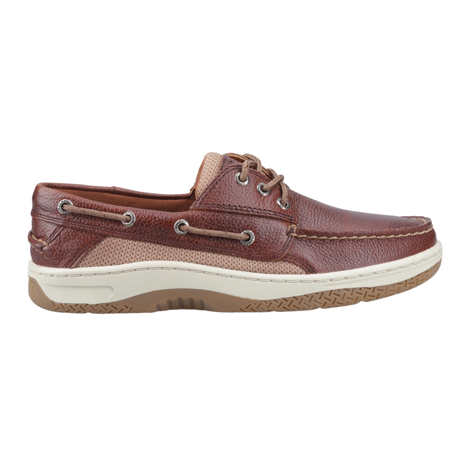 Billfish 3 Eye Boat Shoe Wide Brown