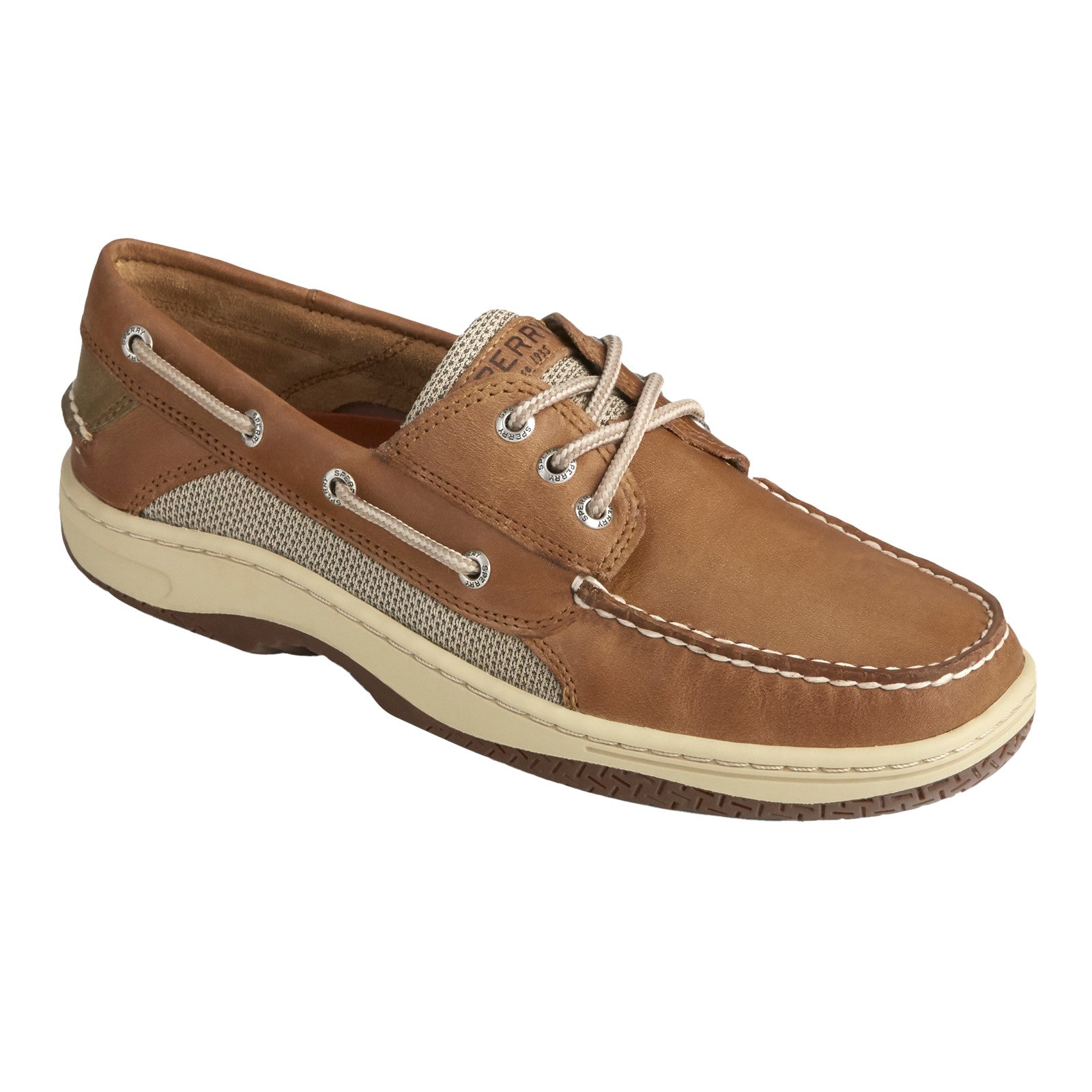 Billfish 3 Eye Boat Shoe Tan