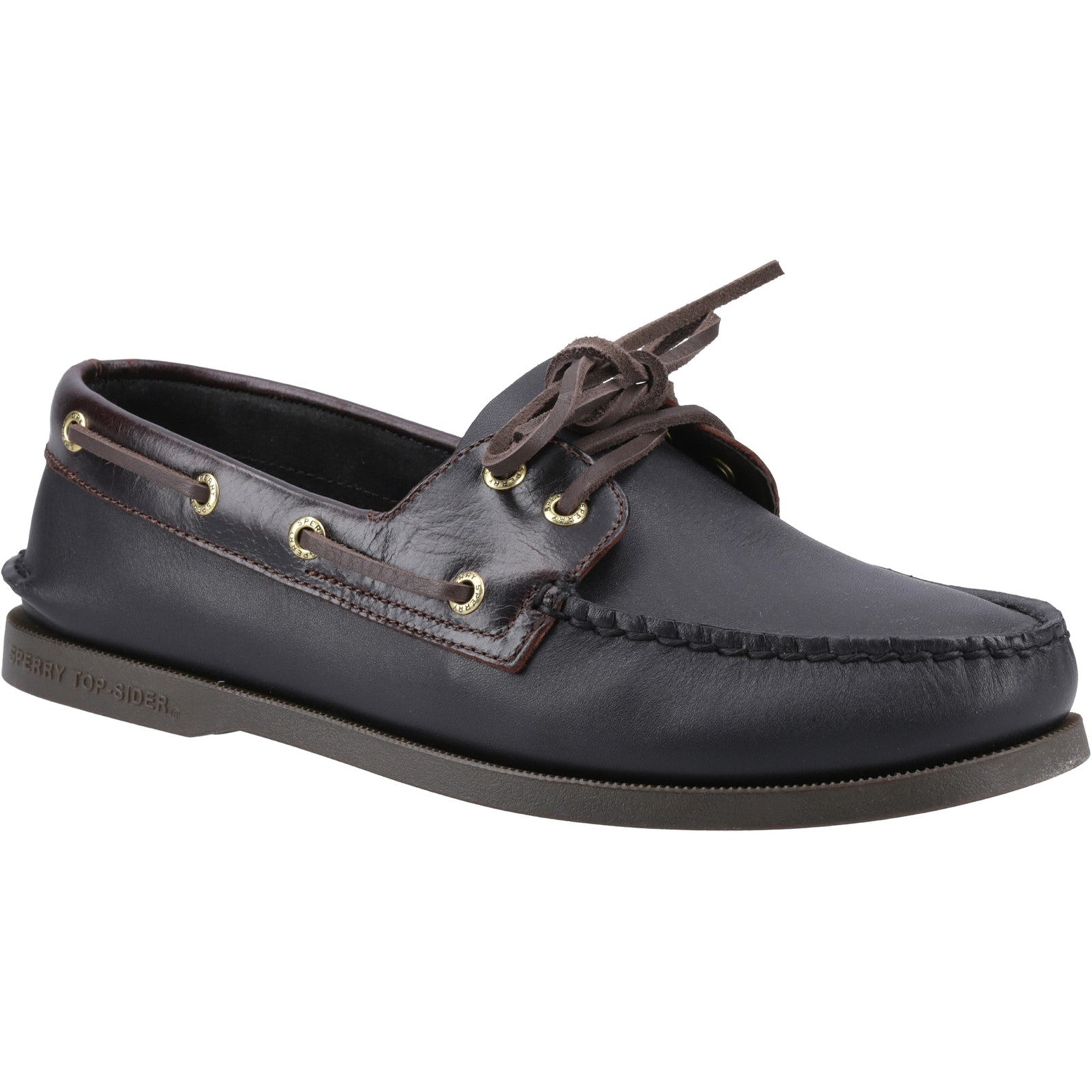 Authentic 2 Eye Boat Shoe Brown