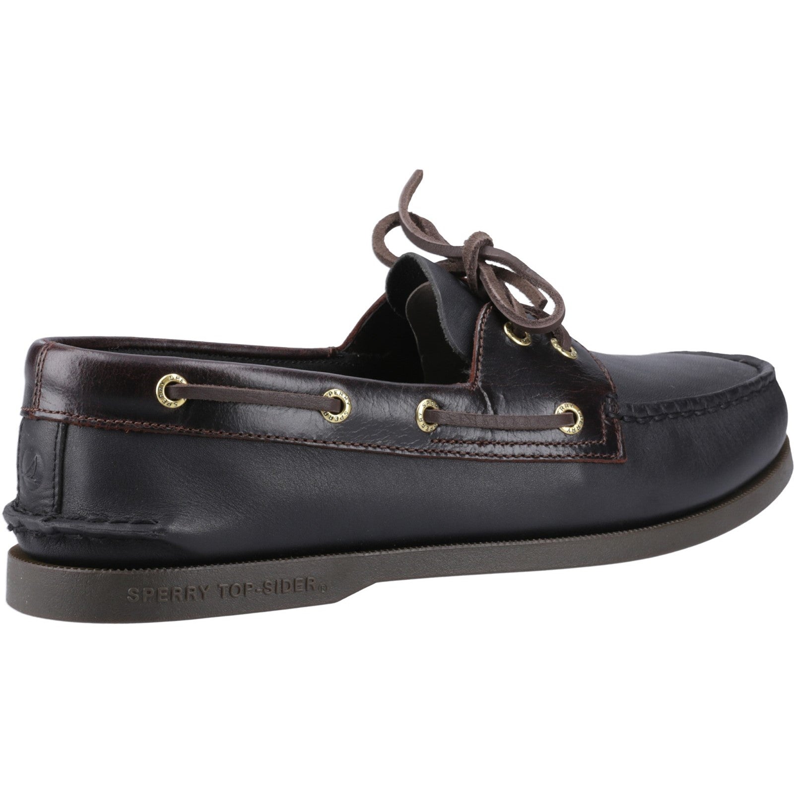 Authentic 2 Eye Boat Shoe Brown