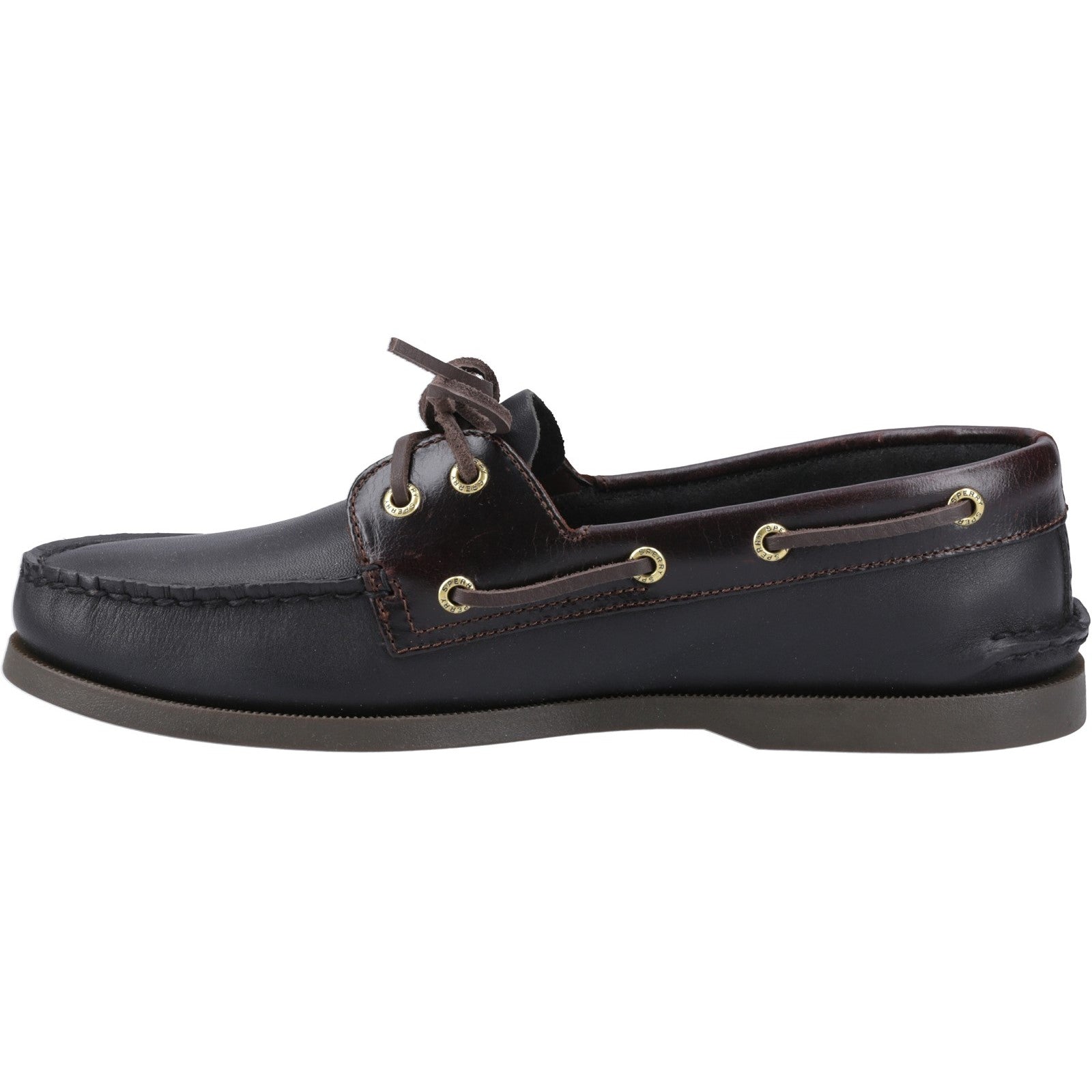 Authentic 2 Eye Boat Shoe Brown