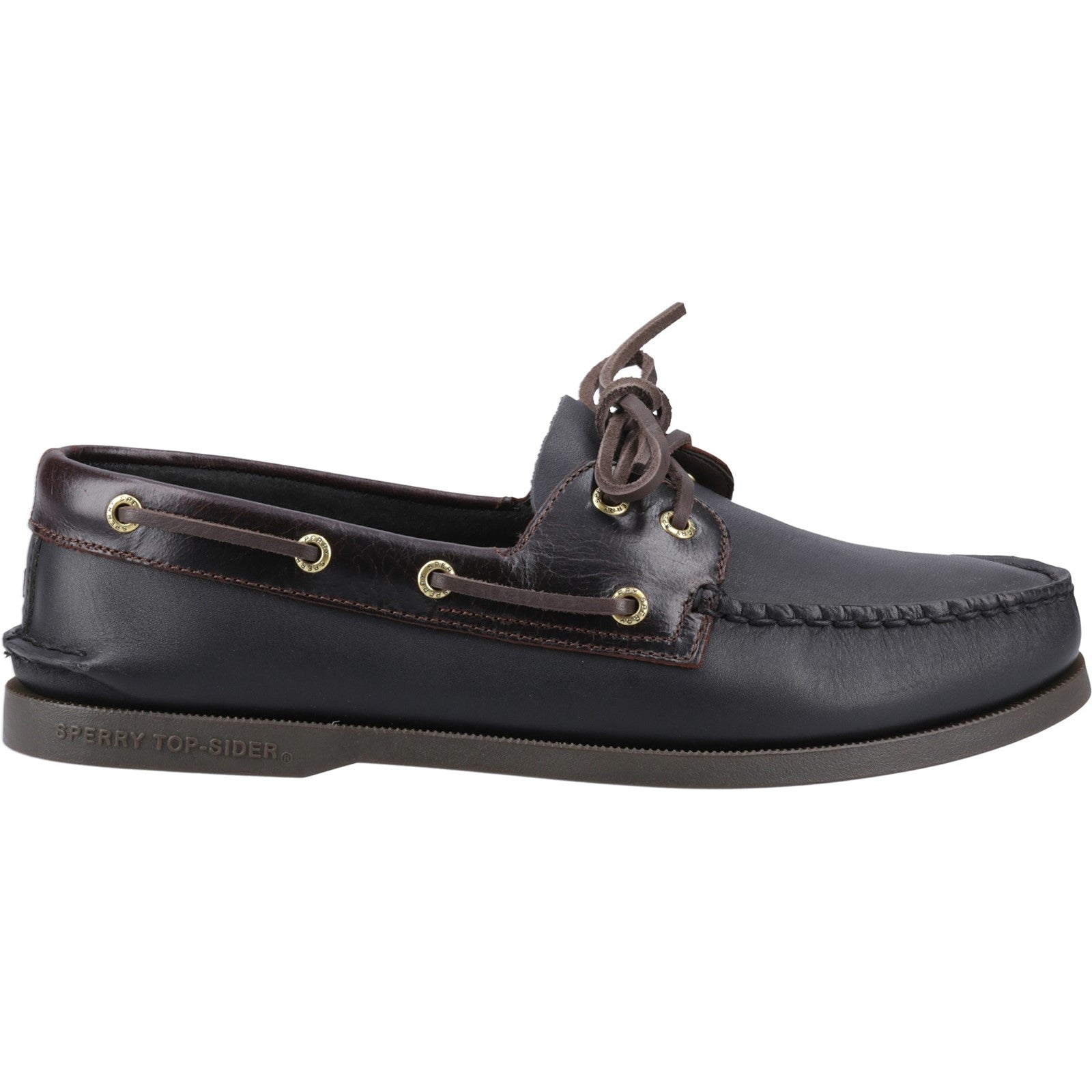 Authentic 2 Eye Boat Shoe Brown