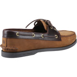 Authentic 2 Eye Boat Shoe Brown