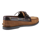 Authentic 2 Eye Boat Shoe Brown