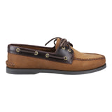 Authentic 2 Eye Boat Shoe Brown