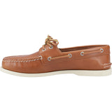 Authentic 2 Eye Boat Shoe Tan