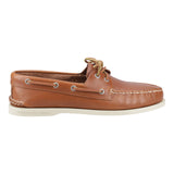 Authentic 2 Eye Boat Shoe Tan