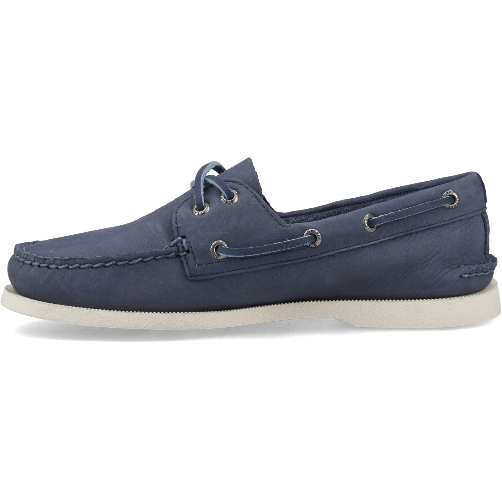 Authentic 2 Eye Boat Shoe Dark Blue