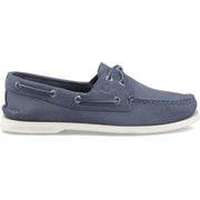 Authentic 2 Eye Boat Shoe Dark Blue