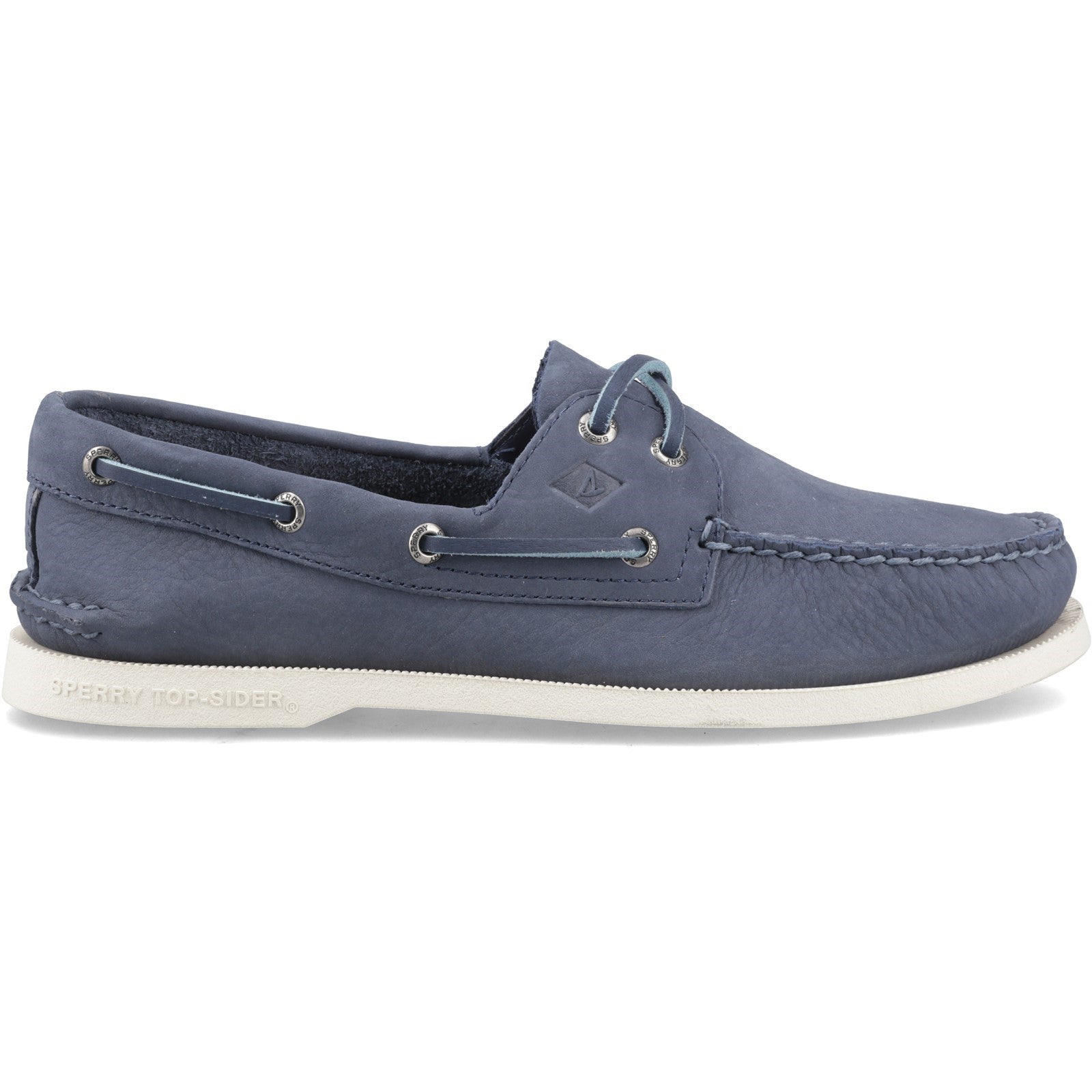 Authentic 2 Eye Boat Shoe Dark Blue