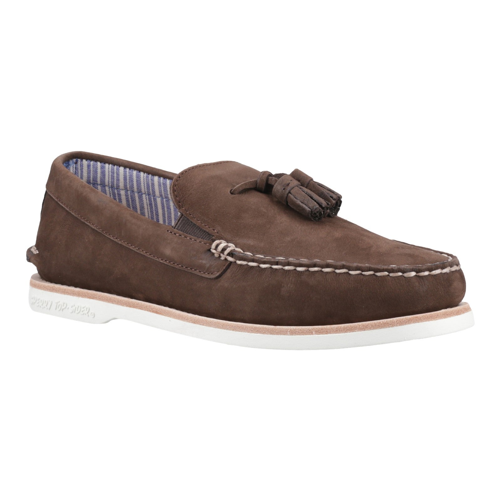 Authentic Tassel Loafer Brown