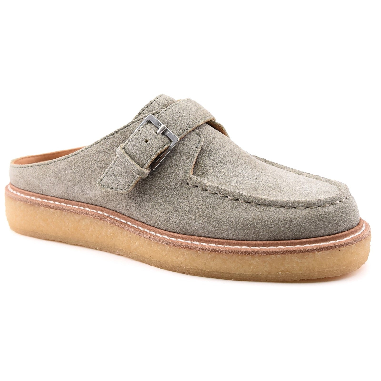 Captain Oxford Mule Moss