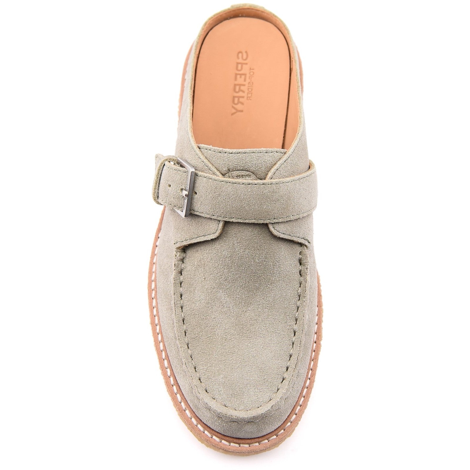 Captain Oxford Mule Moss