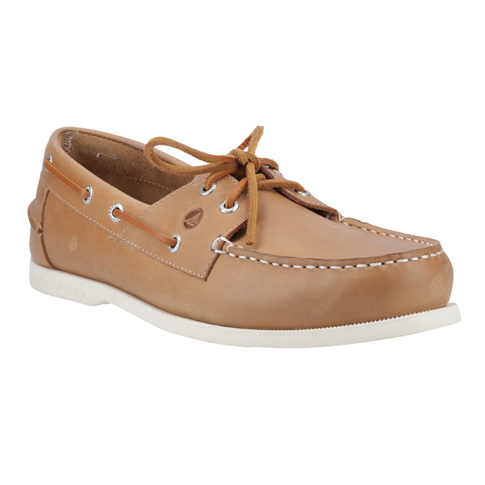 Tacoma 2 Eye Boat Shoes Camel