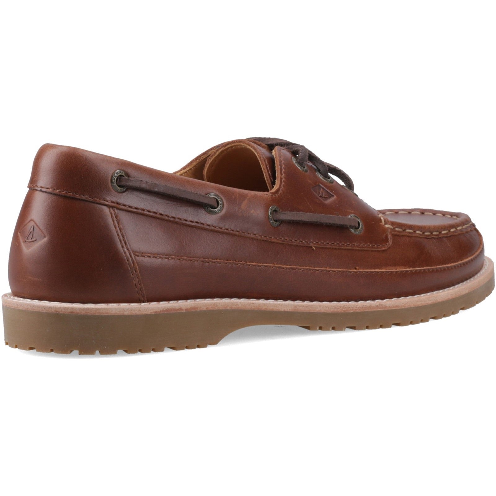 Mini Lug 3 Eye Shoe Brown