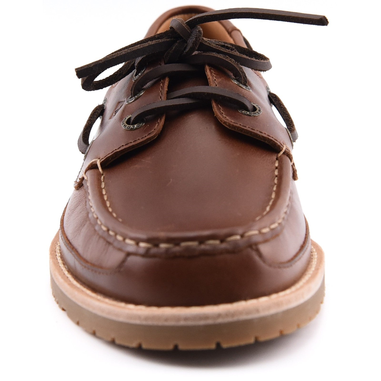 Mini Lug 3 Eye Shoe Brown