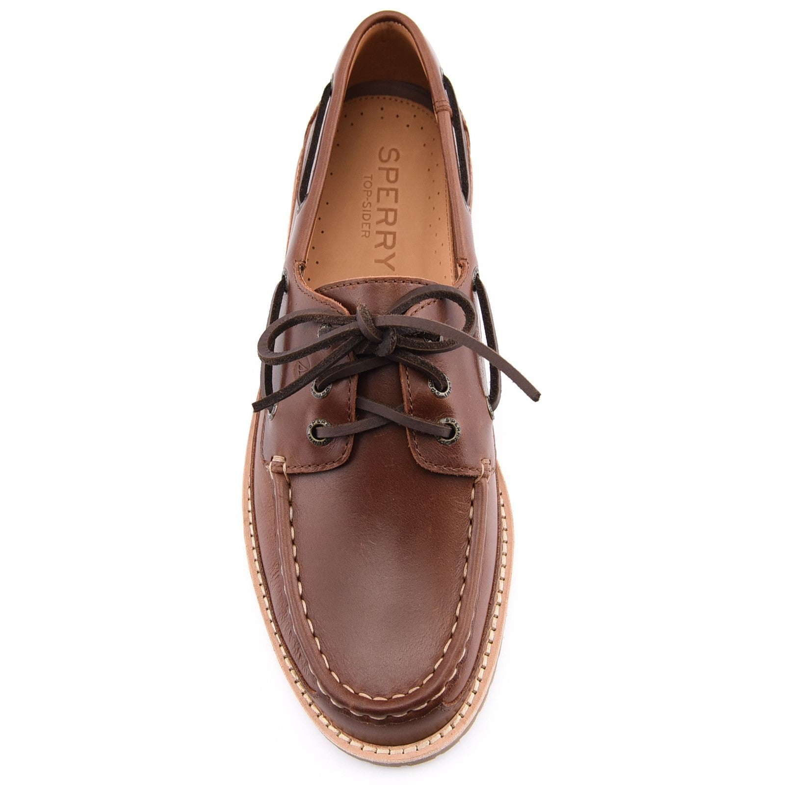 Mini Lug 3 Eye Shoe Brown