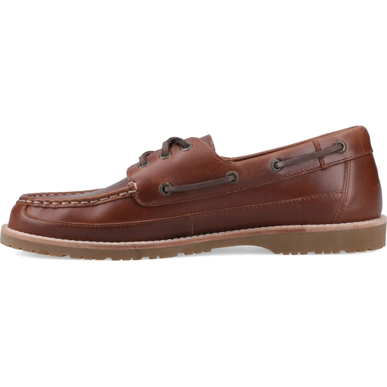 Mini Lug 3 Eye Shoe Brown