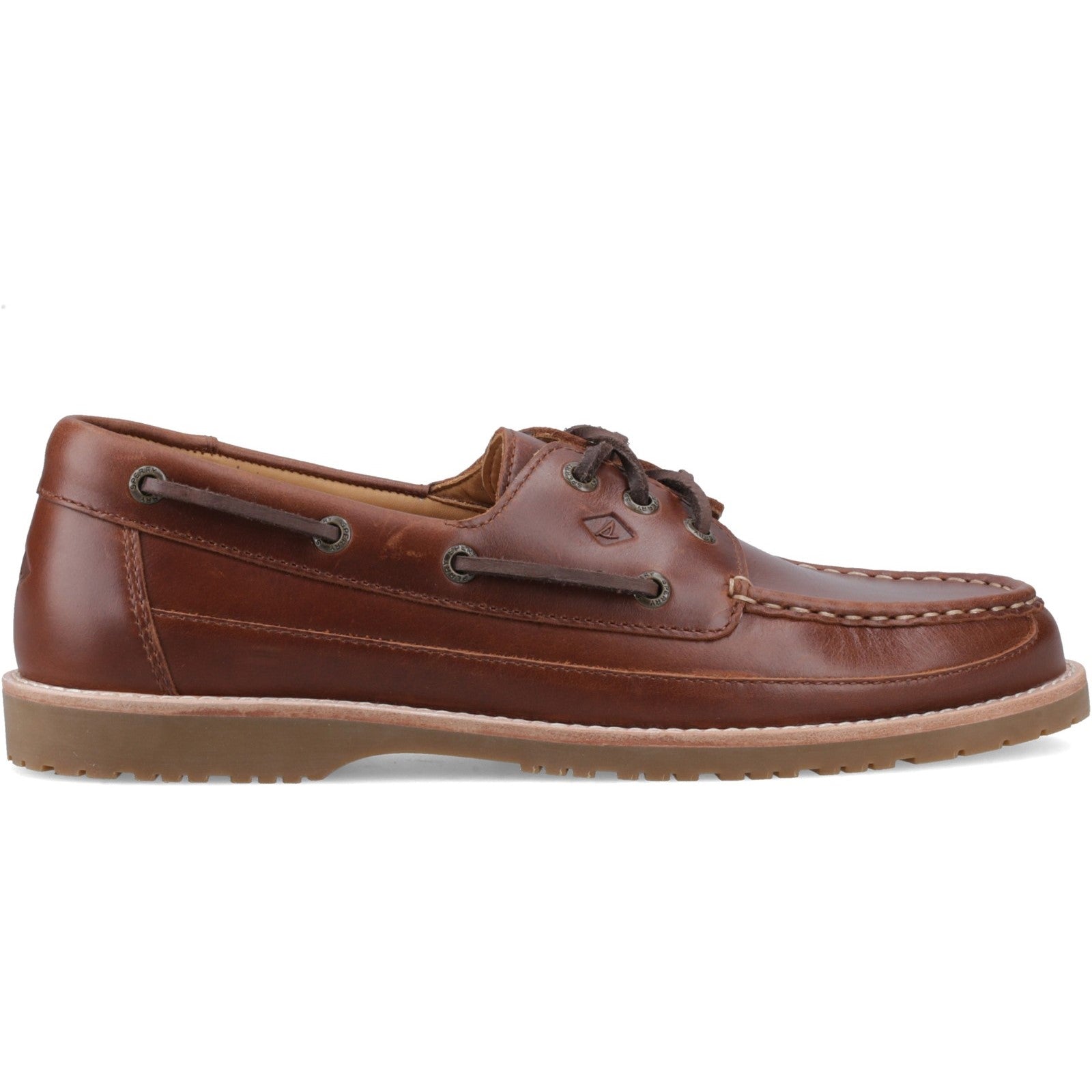 Mini Lug 3 Eye Shoe Brown