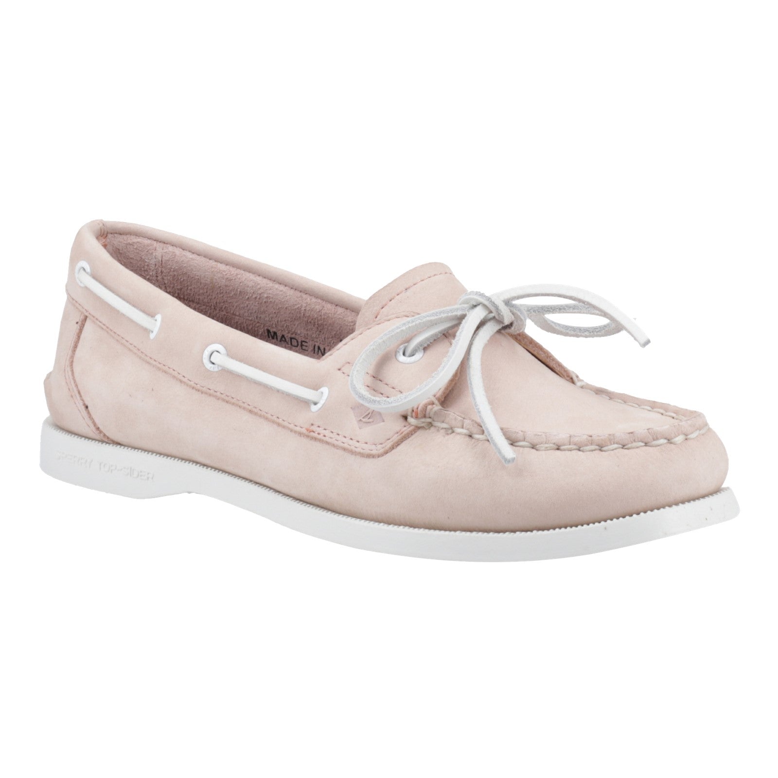 Authentic 1 Eye Boat Shoe Light Pink