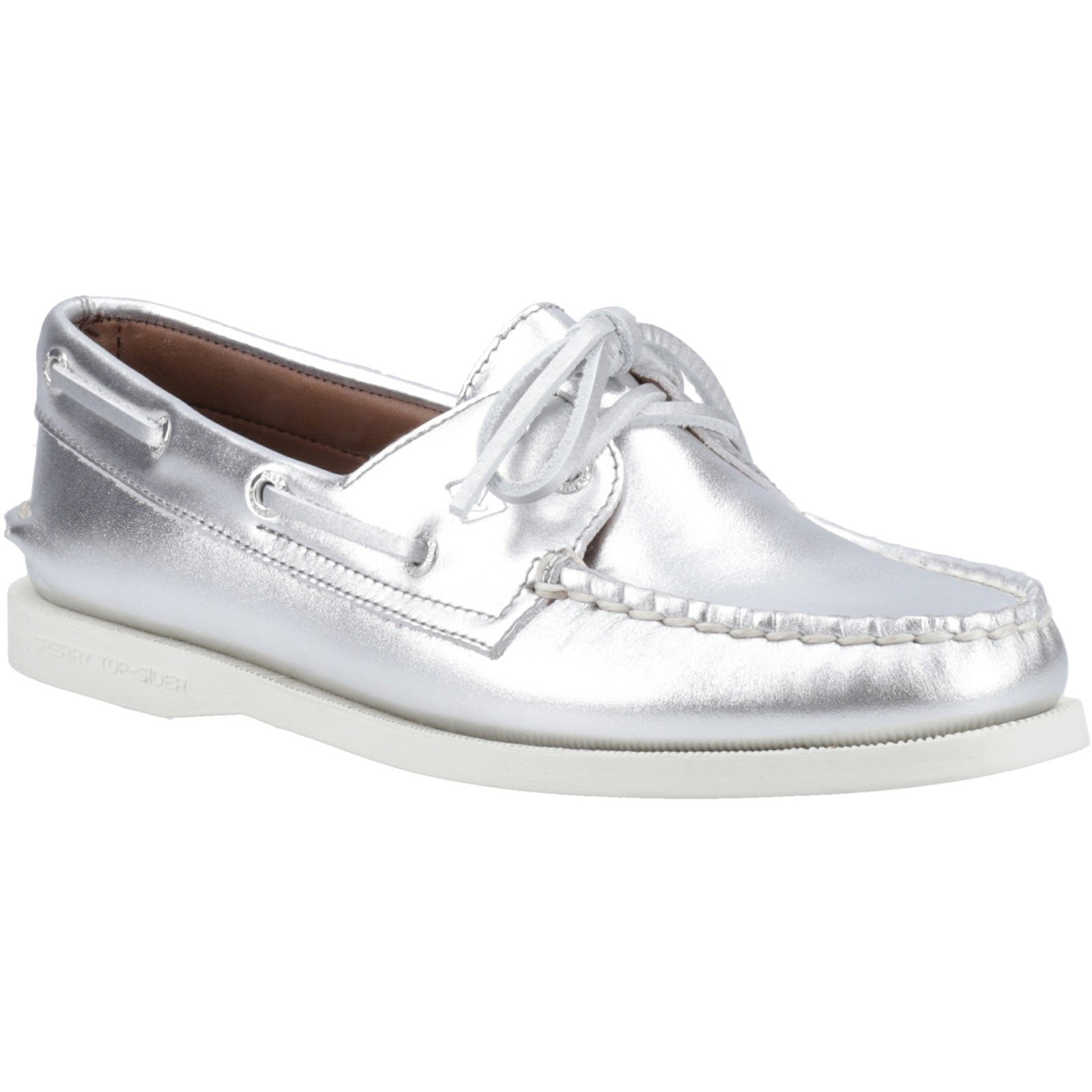 Women's Sperry Silver Authentic Eye Boat Shoe – SperryUK