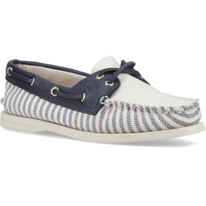 white-navy-stripe
