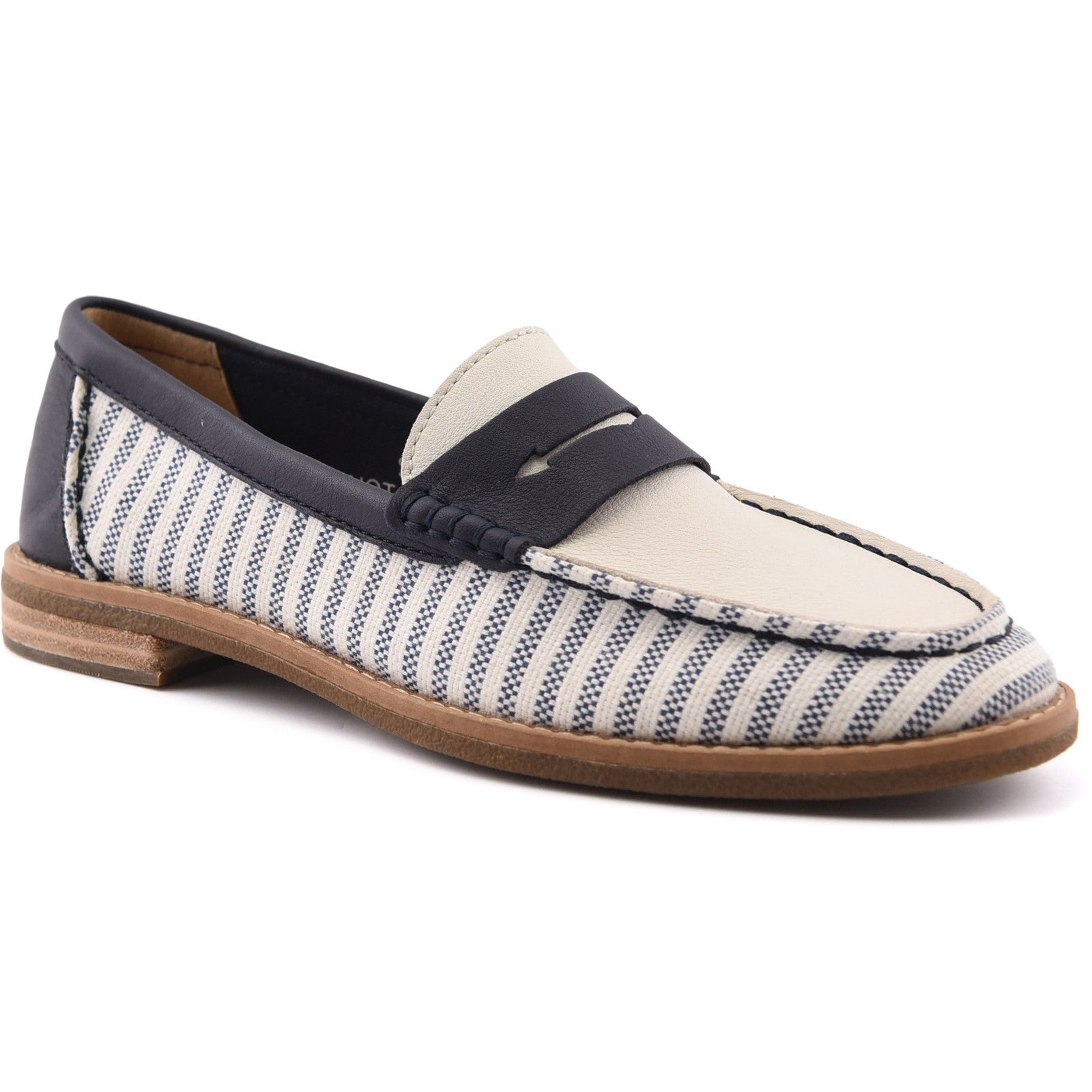 Port Driving Moccasin White