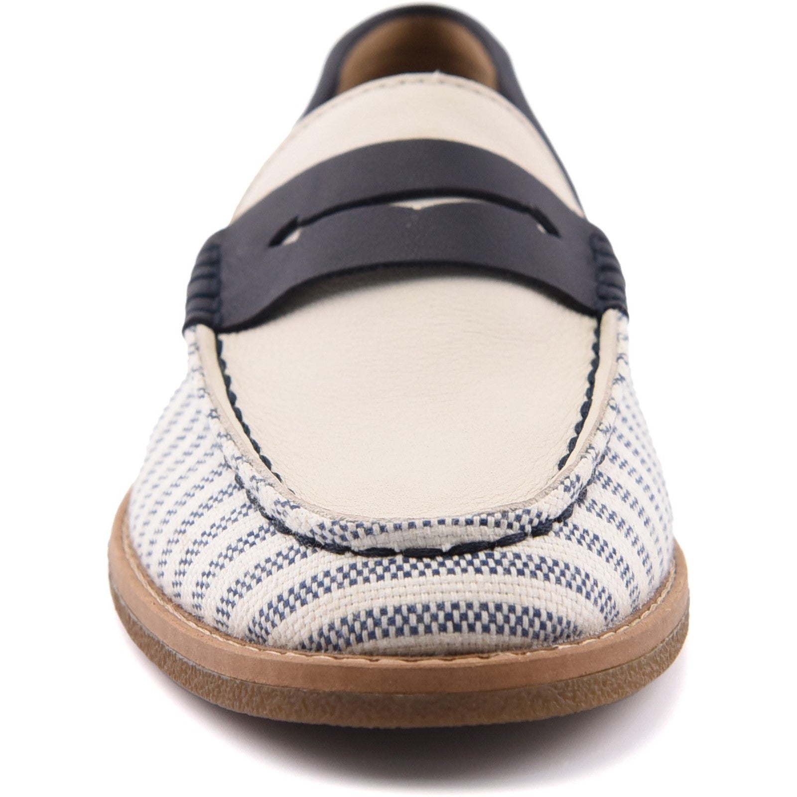 Port Driving Moccasin White