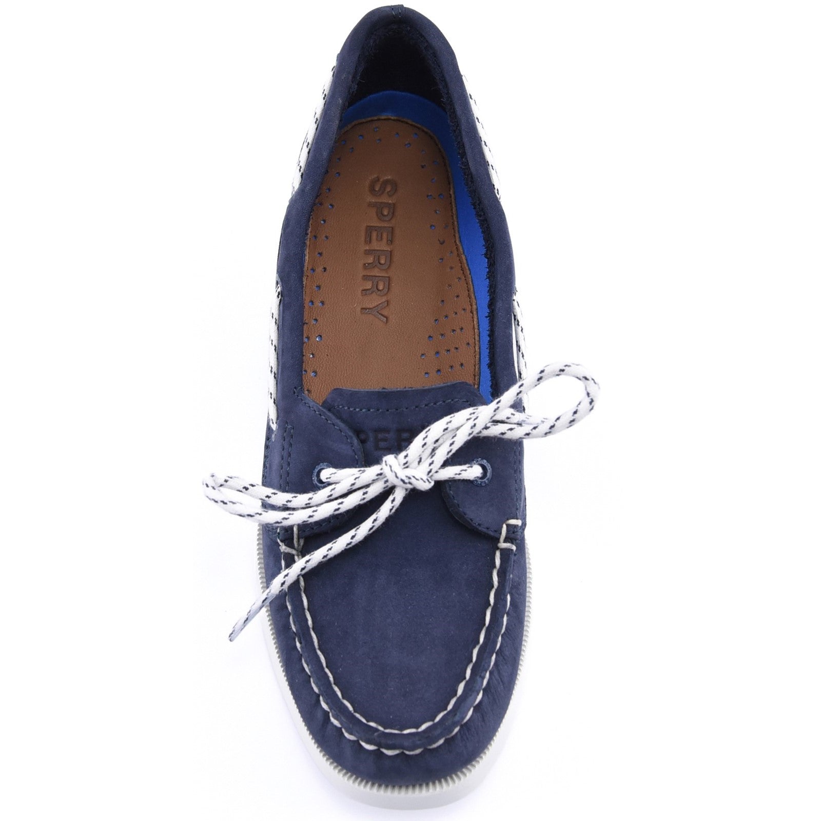 Authentic 1 Eye Boat Shoe Navy