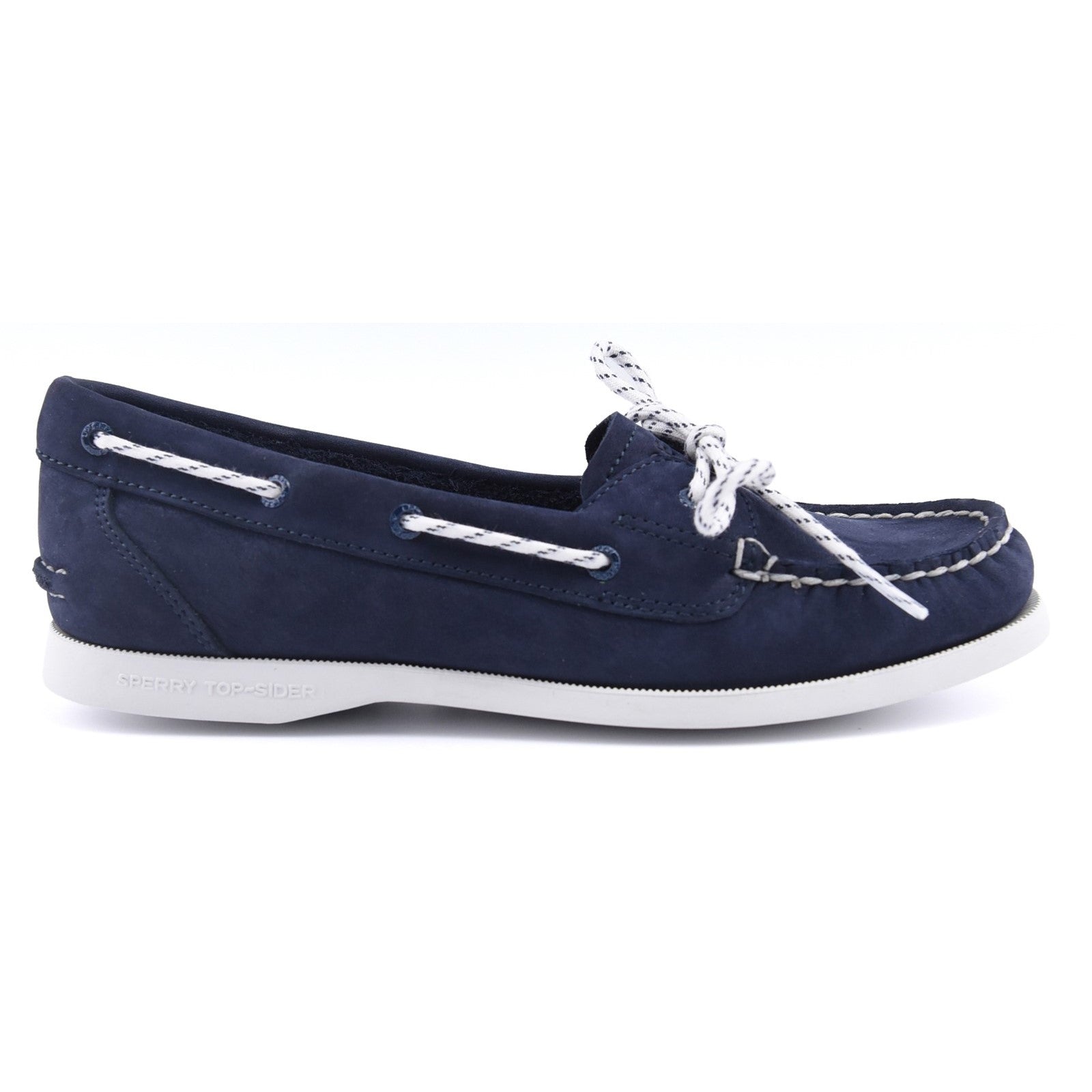 Authentic 1 Eye Boat Shoe Navy