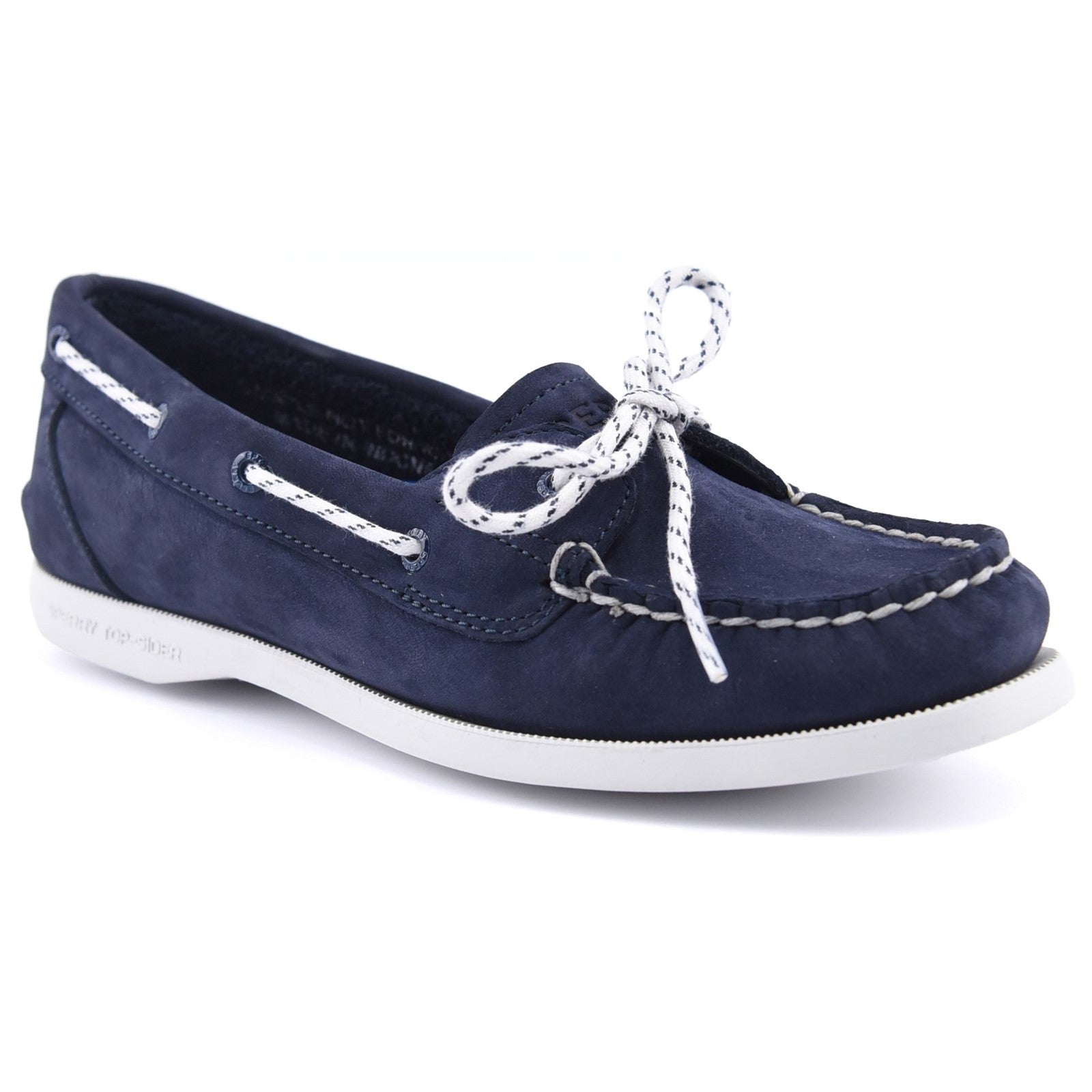 Authentic 1 Eye Boat Shoe Navy