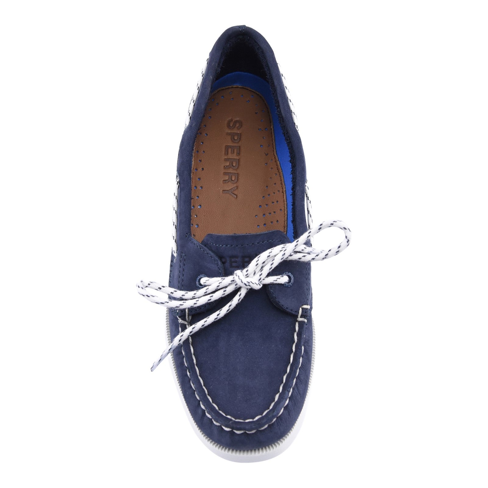Authentic 1 Eye Boat Shoe Navy