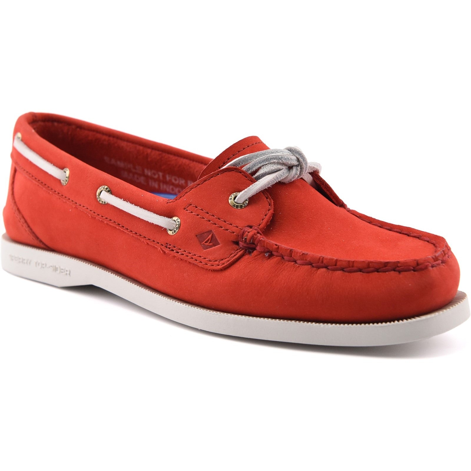 Authentic Original 1 Eye Boat Shoe Red