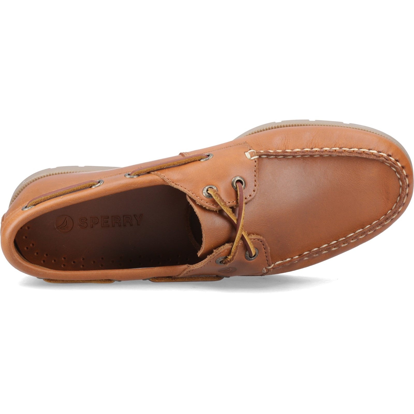 Oakland 2 Eye Boat Shoes Tan